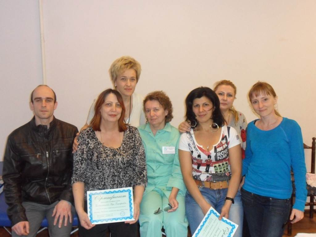 24-26 January 2014 Seminar "Osteopathic techniques for the correction of facial and body" in St. Petersburg