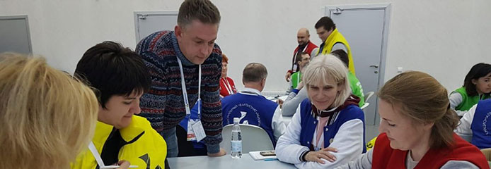 Training camp of the Abilympics national team in Anapa